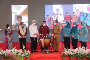 Wakil Gubernur Sumsel H Mawardi Yahya saat menghadiri acara