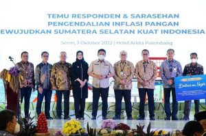 Acara Temu Responden dan Sarasehan Pengendalian Inflasi Pangan Mewujudkan Sumsel Kuat dan Indonesia Sehat