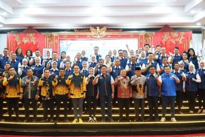 Gubernur Sumsel Herman Deru hadiri pengukuhan PBI Sumsel periode 2022-2026