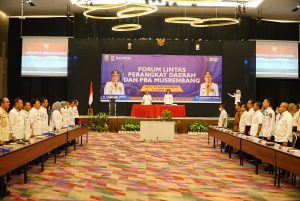 Sekretaris Daerah (Sekda) Sumsel Ir H SA Supriono membuka secara resmi Forum Lintas Perangkat Daerah dan Pra Musrenbang dalam rangka Penyusunan Rencana Kerja Pemerintah Daerah (RKPD) Provinsi Sumsel Tahun 2024, bertempat di Hotel The Zuri, Rabu (5/4).