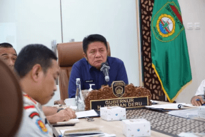 Gubernur Sumsel H Herman Deru perintahkan tindak tegas truk dan tronton yang melanggar aturan melintas dalam Kota Palembanglianinfosumsel.ID (infosumsel.ID/Lian Ugansyah)